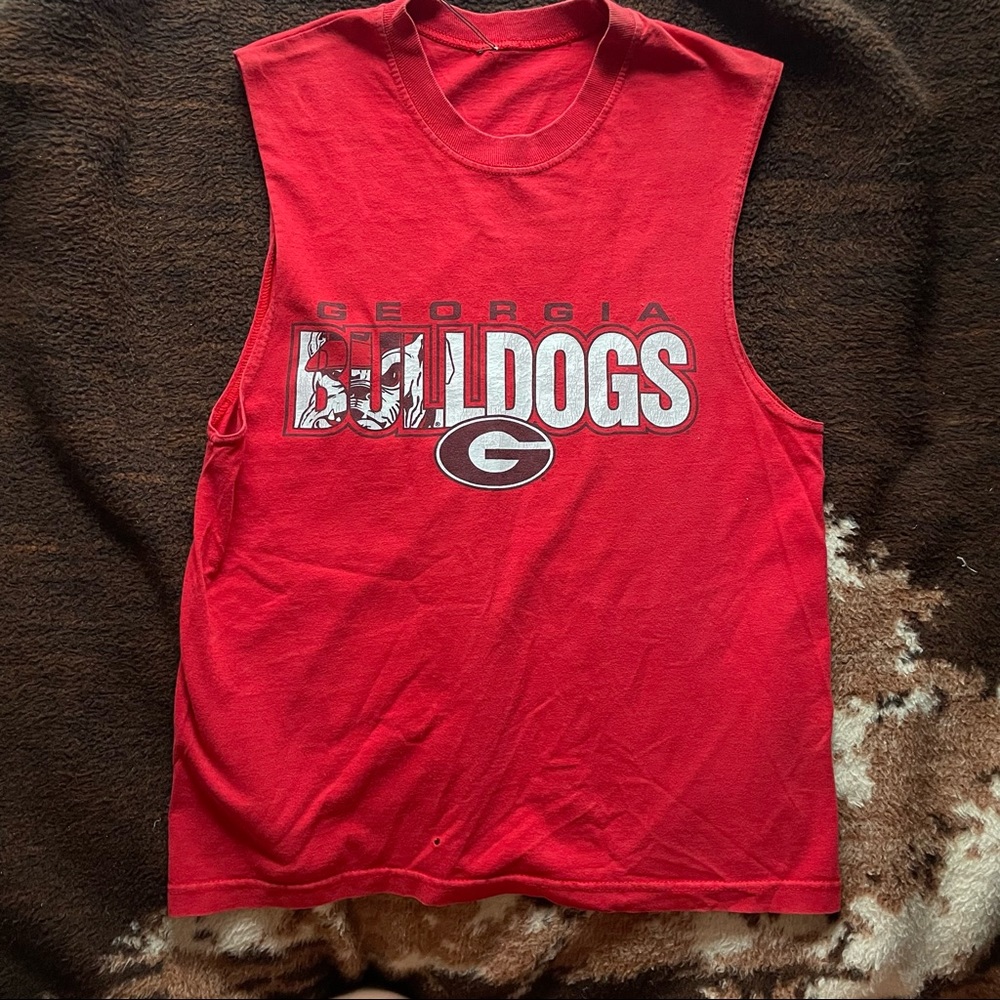 Georgia Bulldogs Sleeveless Tee